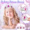 Party Favors Princess Crowns for Little Girls, 16Pcs Princess Dress Up Tiaras for Kids Jewelry Cosplay Accessories